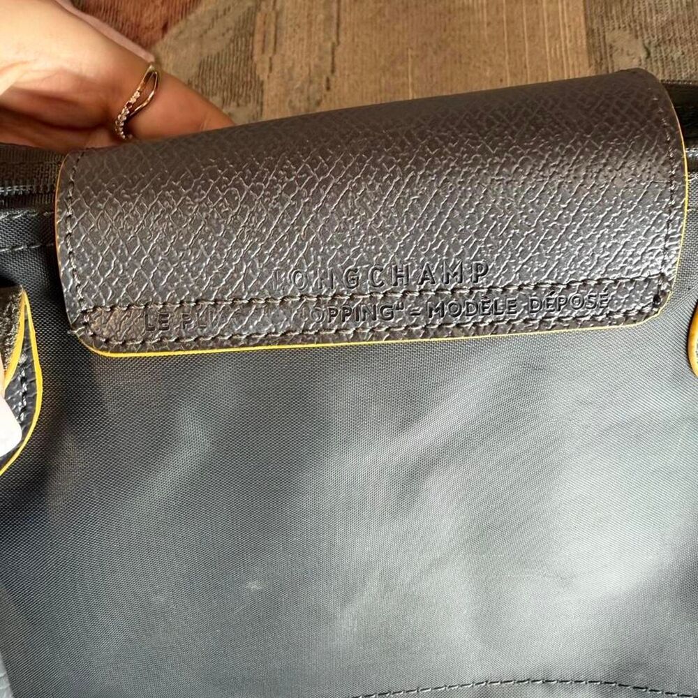 Longchamp Women's Black and Grey Bag - Picture 6 of 6